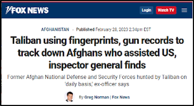 Report: Taliban Tracking American Sympathizers Using Gun Registration!
