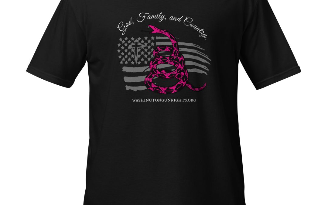 Supersoft – Short Sleeve – Women’s – White Text – God, Family and Country