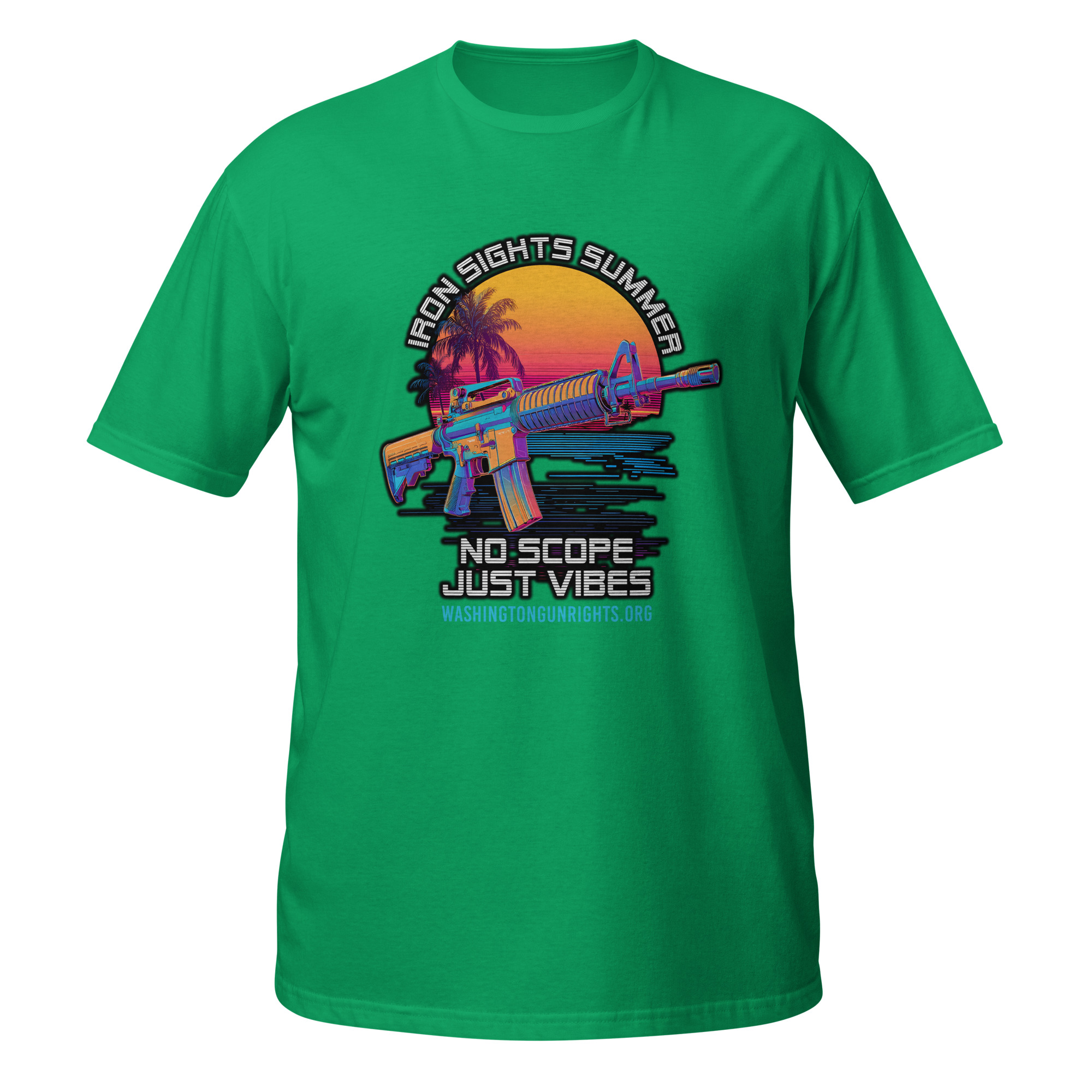 Supersoft – Short Sleeve – Unisex – “No Scope Summer” - Image 2