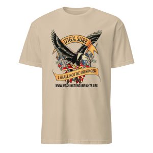 Supersoft – Short-Sleeve – Unisex – Black Text “I’m 1776% Sure”