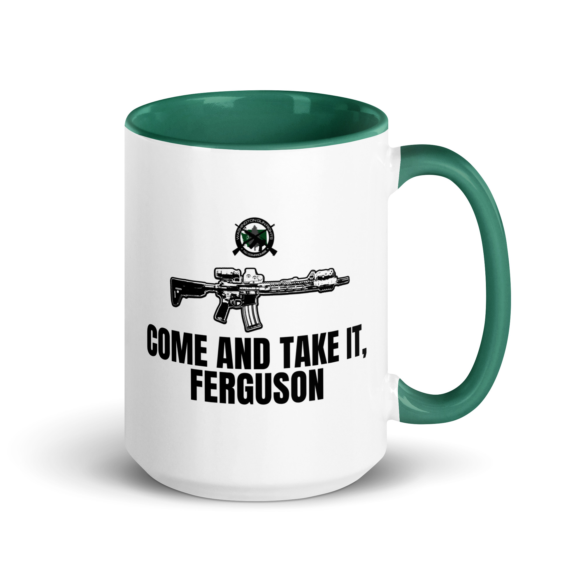Come and Take It Ferguson - Mug with Color Inside - Image 44