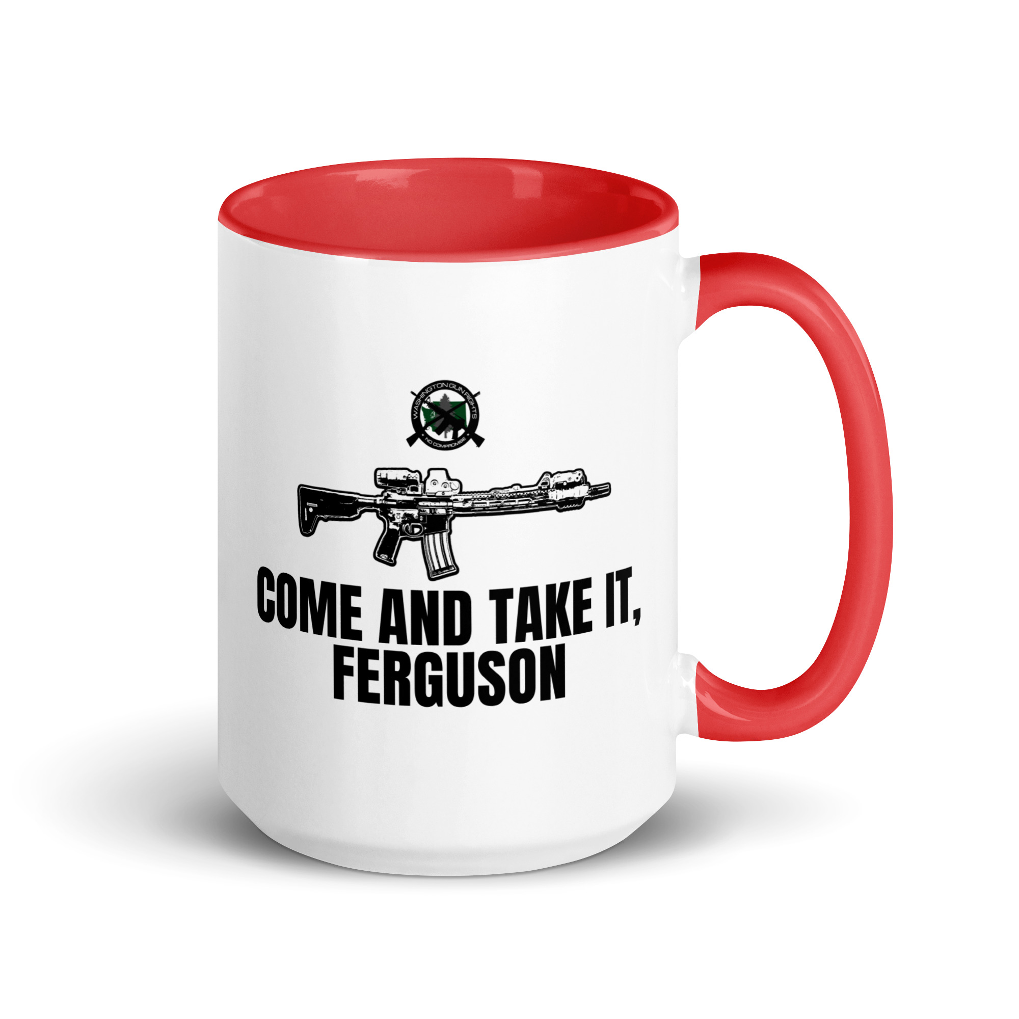 Come and Take It Ferguson - Mug with Color Inside - Image 43