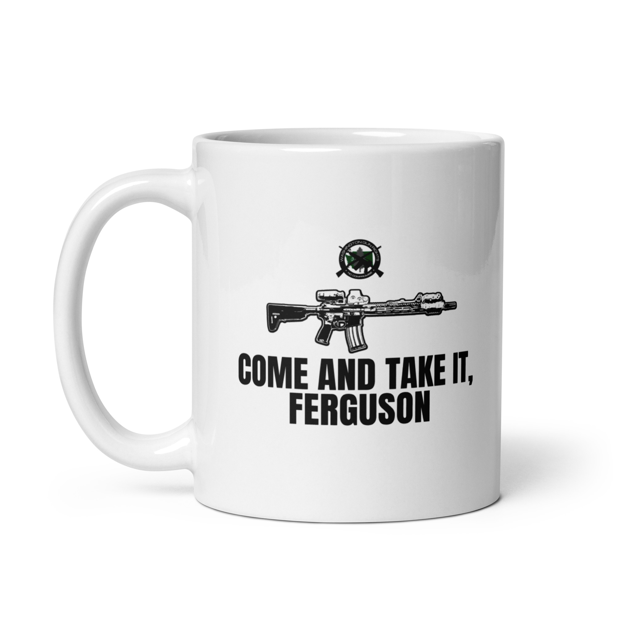 Come and Take It Ferguson - White glossy mug - Image 2