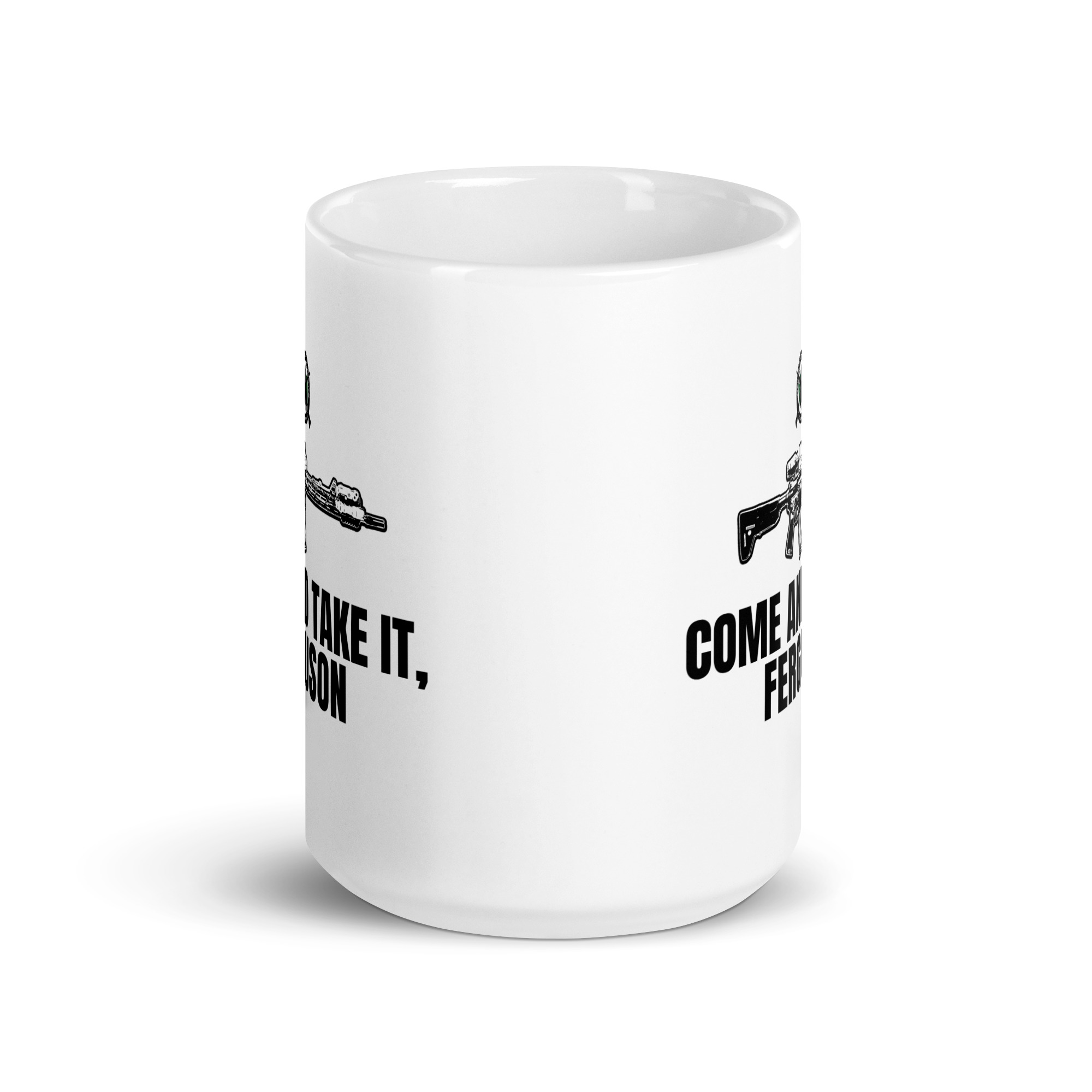 Come and Take It Ferguson - White glossy mug - Image 6
