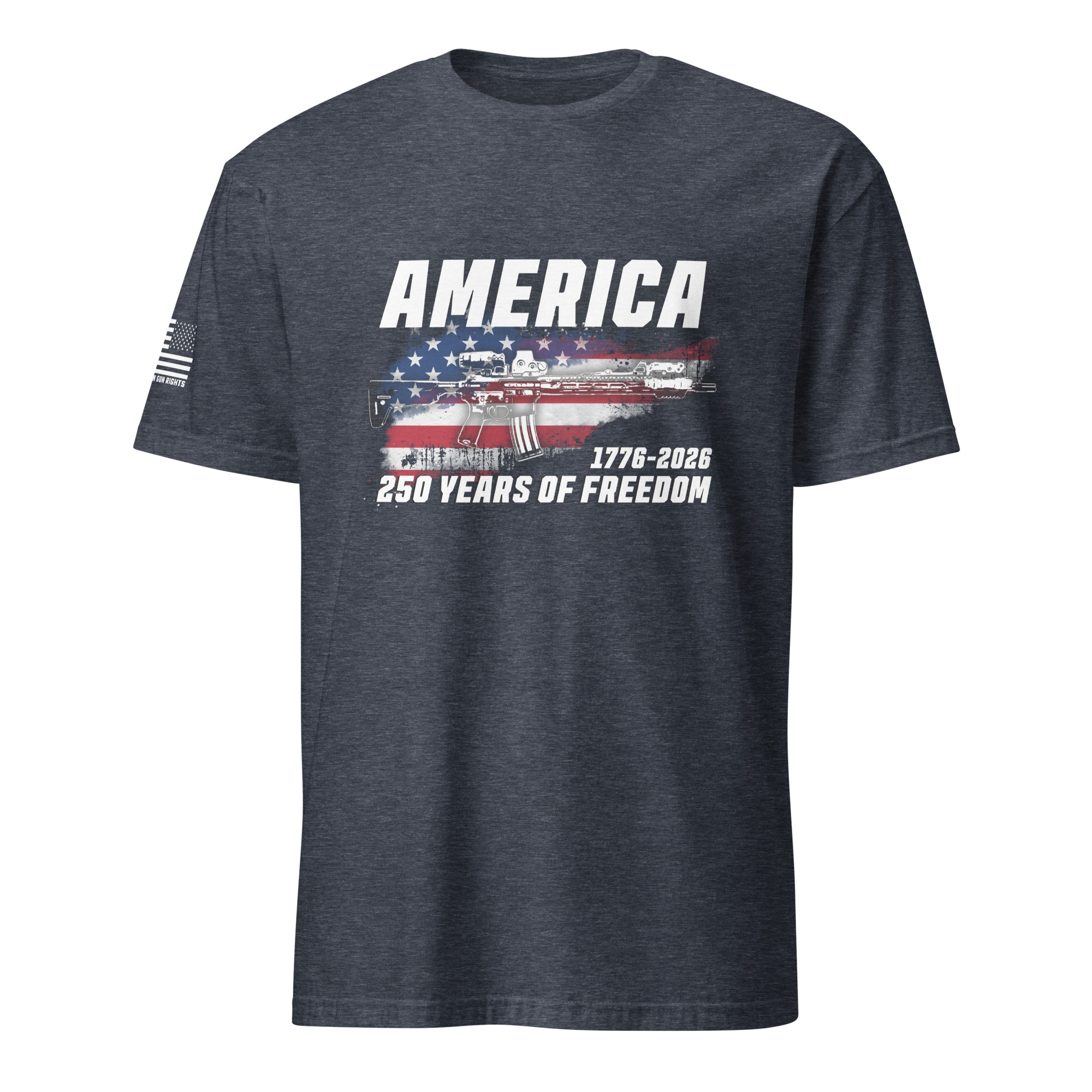 Supersoft – Short Sleeve – Unisex – “America’s 250th” - Image 11