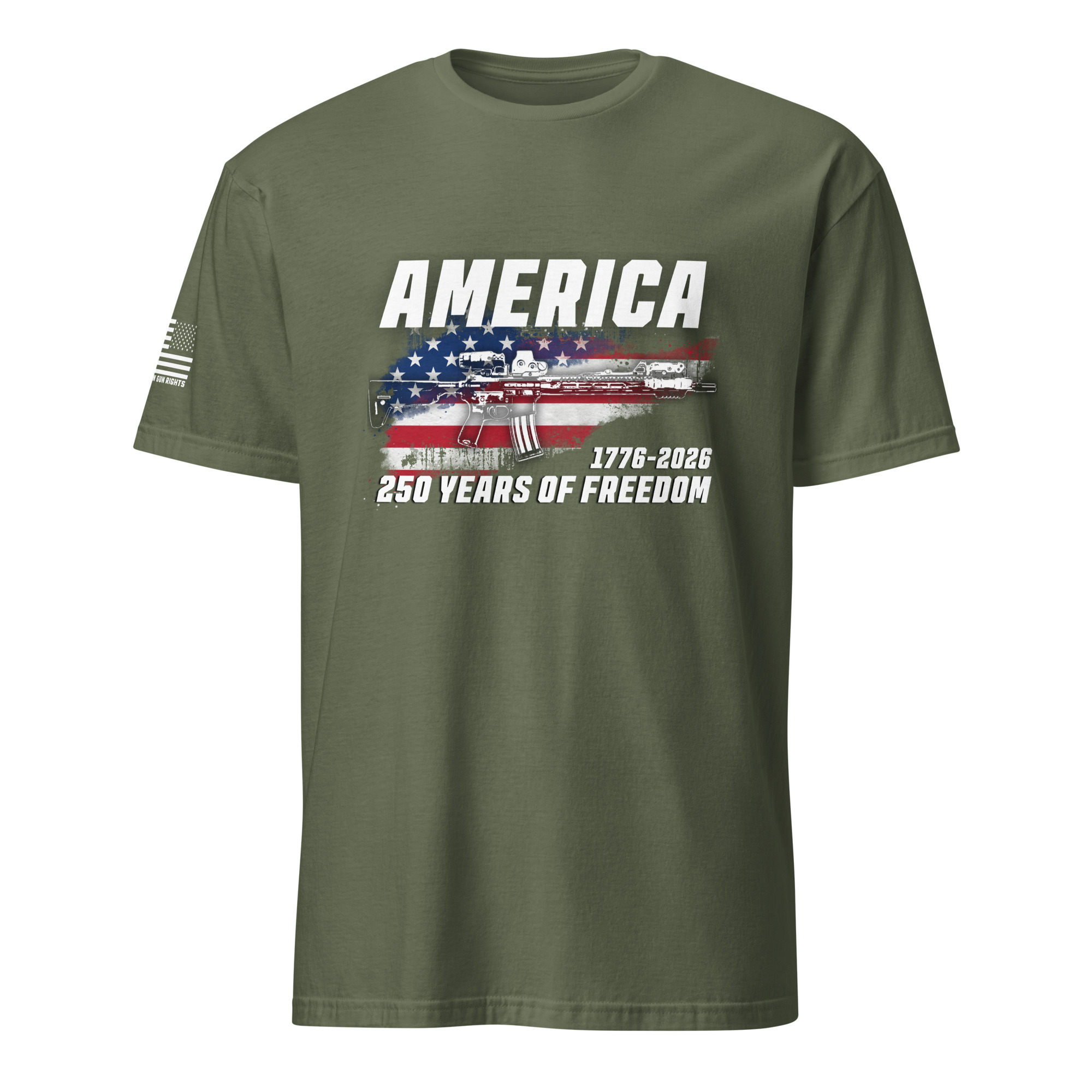 Supersoft – Short Sleeve – Unisex – “America’s 250th”