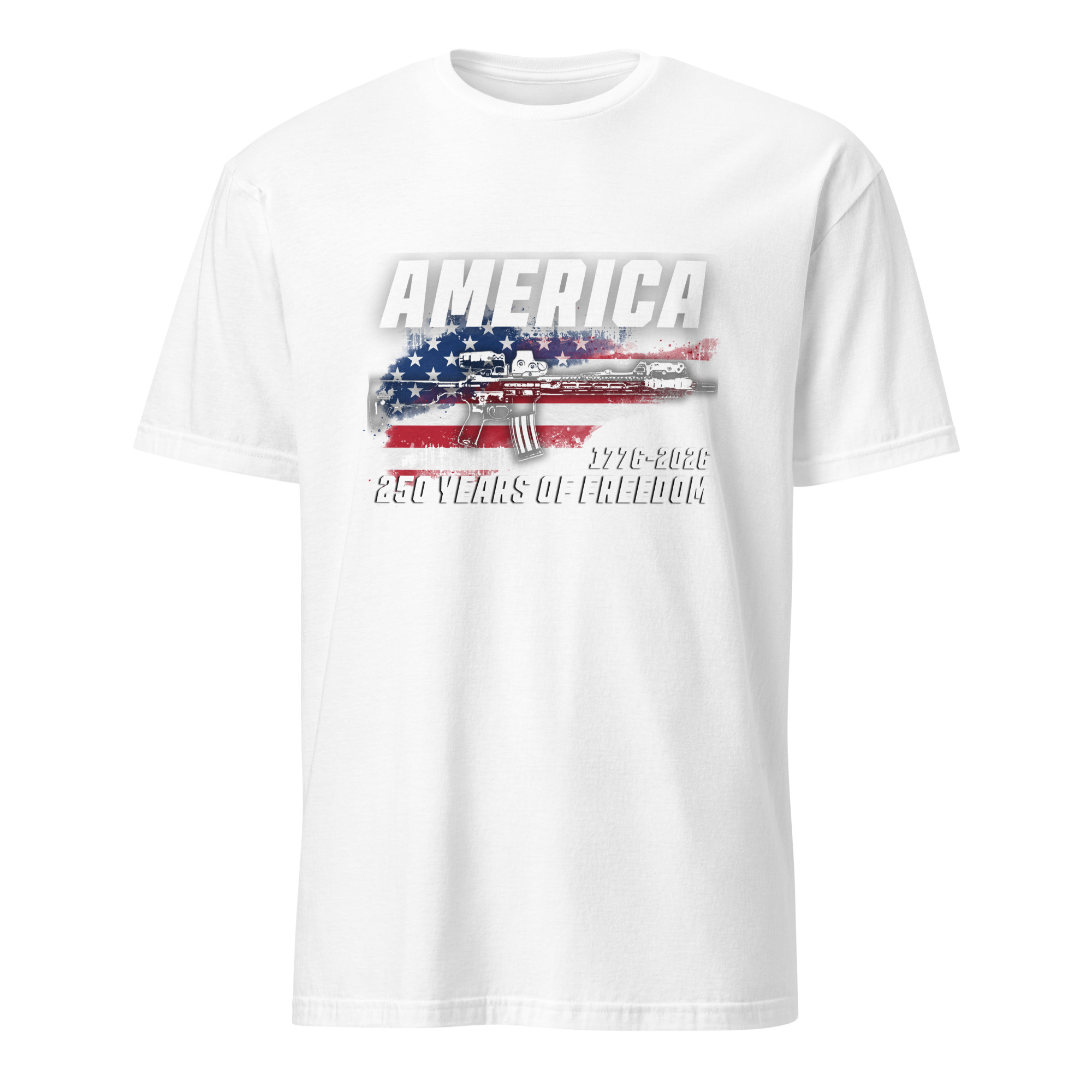 Supersoft – Short Sleeve – Unisex – “America’s 250th” - Image 17